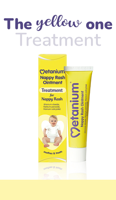 Nappy Rash Cream Protection Treatment Metanium